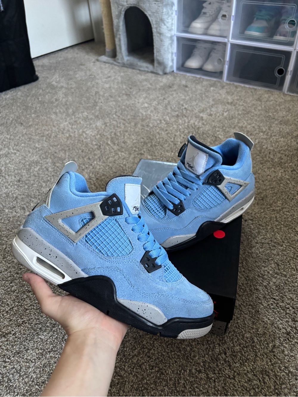 jordan 4 university blue